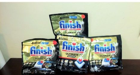 Finish Powerball Ultimate Dishwasher Pods – 4 Pack