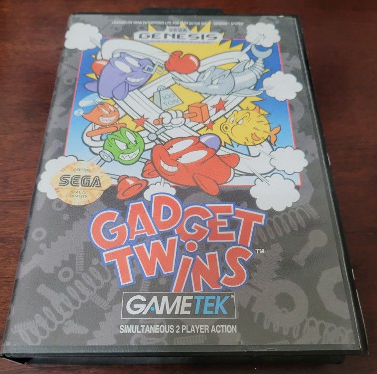 Gadget Twins – Sega Genesis (CIB / Complete in Box)