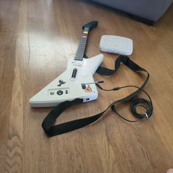 XBOX 360 GUITAR & PS1 SLIM 
