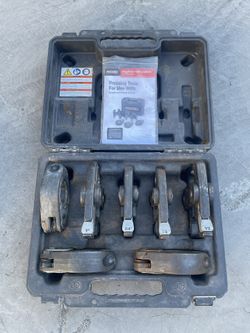 Ridgid 48553 MegaPress Mega Press Gas Pipe Jaws Standard Pro Press ProPress 1/2 in. - 1 in. Jaws 1-1/4 in. - 2 in. Rings Actuator + Case  $1999