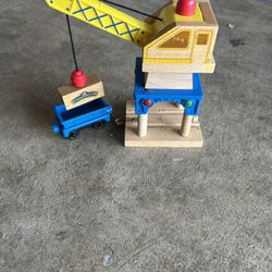 Thomas And Friends  Wooden Cranes 