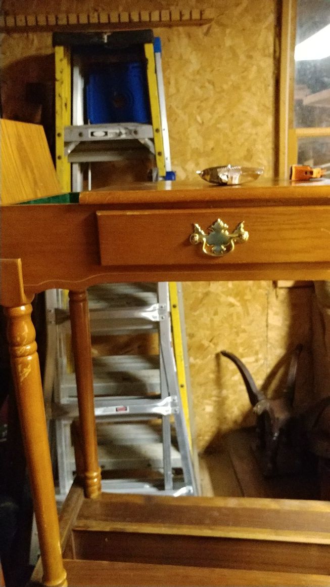 Antique Wood Table jewelry armiore