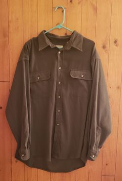 Men's XL Long Sleeve Shirt Gray Color