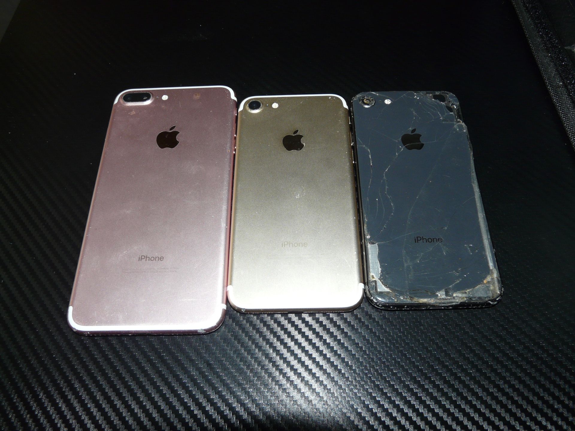 Apple iPhone Lot of 3 - A1660 A1661 A1662 - For Parts / Repair / AS-IS