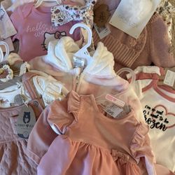 BABY GIRL BRAND NEW CLOTHES 