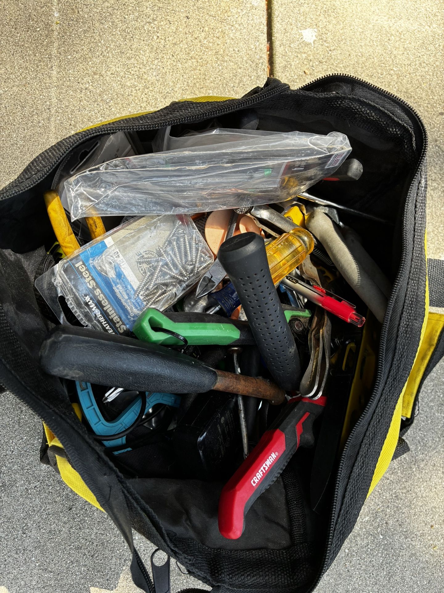 Bag Of Assorted Tools