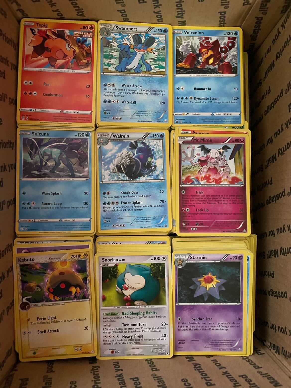 Box Of 800+ Pokemon Cards 