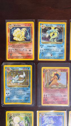 Base / Fossil / Gym / Neo Holo Pokemon Cards