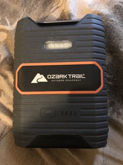 Ozark Trail Portable Tablet Charger with LED Battery Gauge