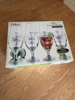 Libbey 12-Piece Goblet Party Set