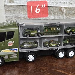 Truck And Soldier 19pcs Total
