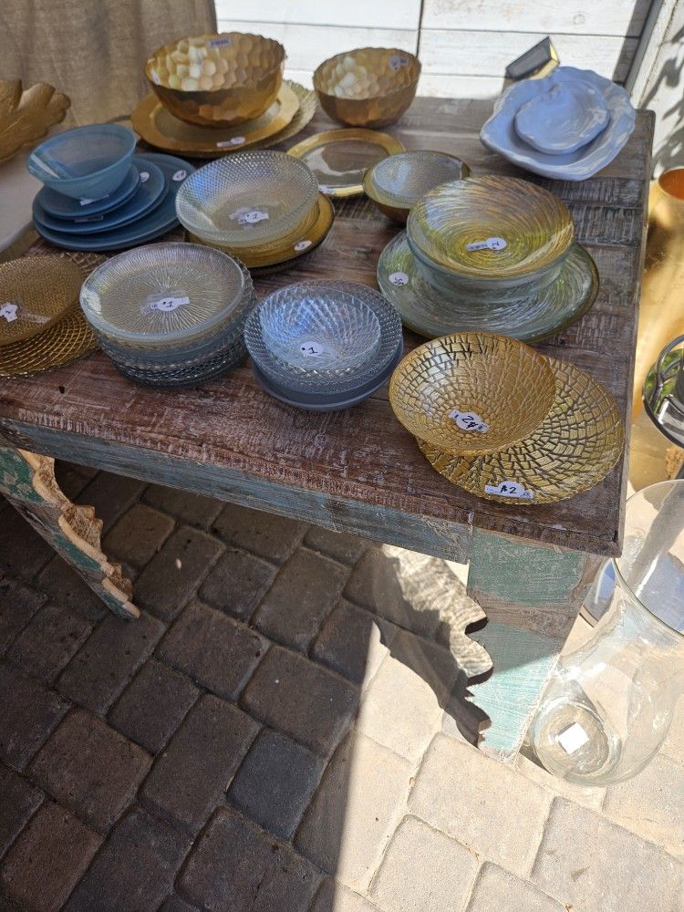 Green Farmhouse Table