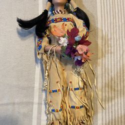 Native American Indian Girl 1993 MBI