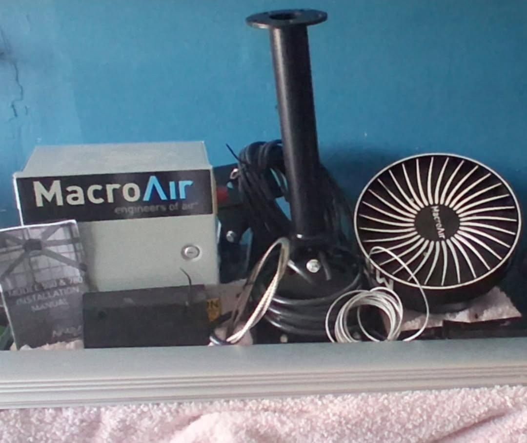 MacroAir AirVolution-D 370 HVLS Fan - Complete System w/ Controller, Blades, Motor (Retail $6,000+)