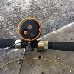 Penn Squall 25n On a Chaos Boat Rod