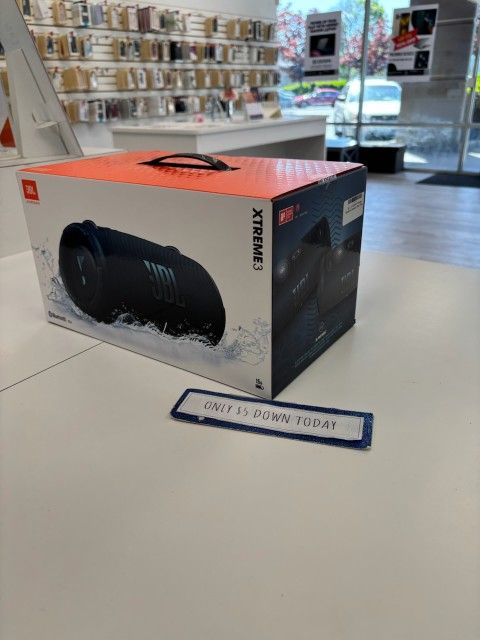 JBL Xtreme 3 New Bluetooth Speaker - Pay $1 DOWN AVAILABLE - NO CREDIT NEEDED
