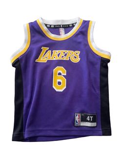 "Nike Toddler Lakers LeBron James #6 Purple Jersey