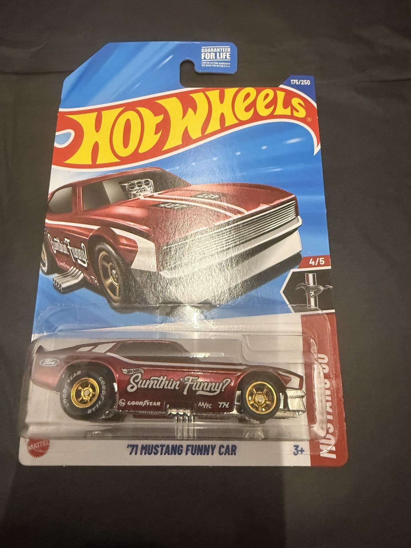 Hot wheels Super Treasure Hunt 71 Mustang Funny Car
