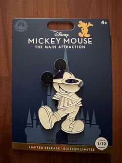 Mickey Mouse Space Mountain Pin