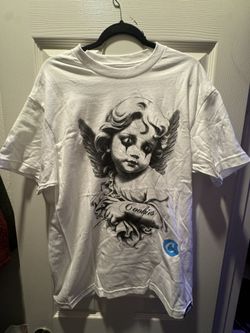 Cookies Angel White size L T shirt 