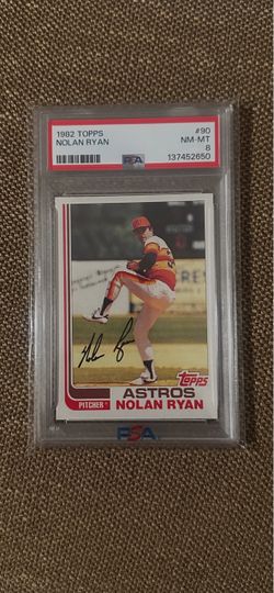 1982 Topps Nolan Ryan “The Express”