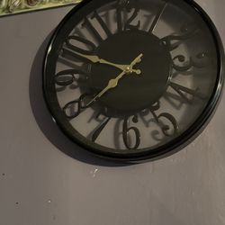 Large Black Clock