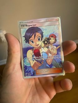 TV Reporter (Full Art) #167/168 Pokémon tcg