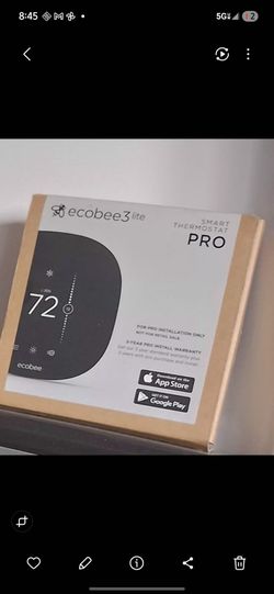 Echobee3 lite pro smart thermostat.