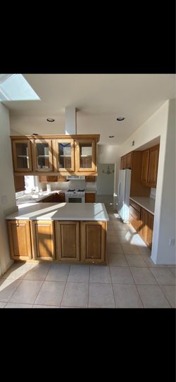 Kitchen cabinets