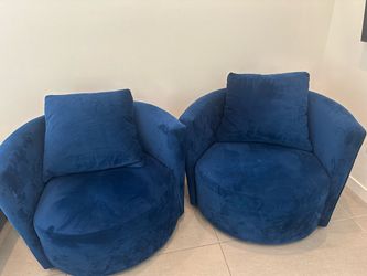 Dania furniture omri swivel chair set of 2