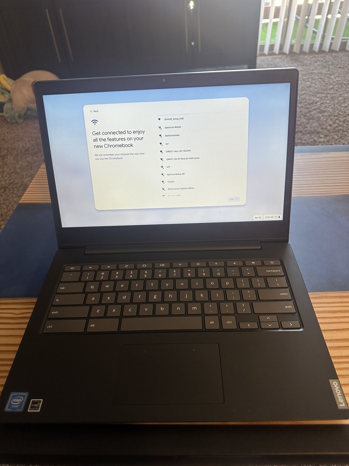 Lenovo Chrome Book Barely Used 