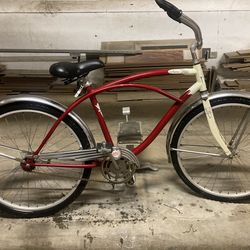 Bicycle vintage Beach Cruiser.... Single Speed $50
