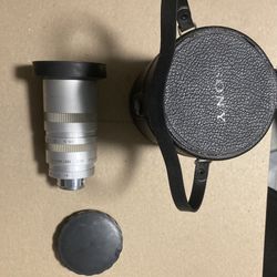 SONY TV ZOOM LENS 1:18
