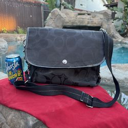 Authentic Coach Messenger Bag
