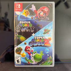 Nintendo Switch Super Mario Galaxy + Super Mario Galaxy 2 BRAND NEW SEALED