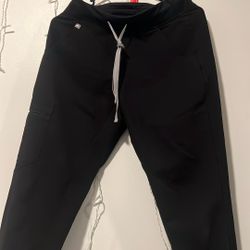 Figs Black Scrub Set Joggers
