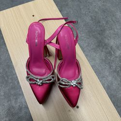 Pink Platform Heels