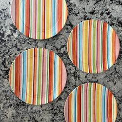Ceramic Plates (Multicolored)