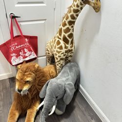 MELISSA & DOUG PLUSH ANIMALS