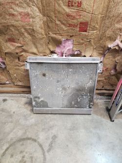 2008 chevy colorado  aluminum radiator