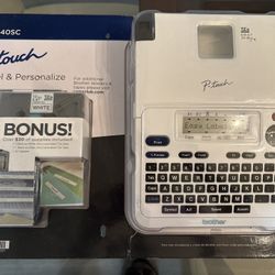 P-Touch Label maker 