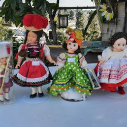 5 Rare Vintage Collectible Dolls Mint Condition! 1970s/80s