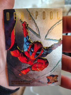 🔥 Deadpool 1995 Fleer Ultra X-Men Insert Card 🔥