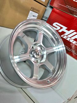16x8.0 NEW TIME ATTACK WHEELS/RIMS. 4X100