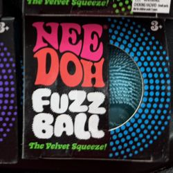 Blue Fuzz Ball Needoh 