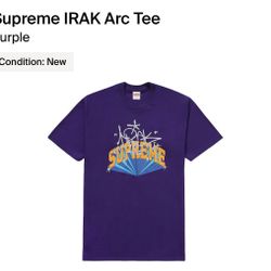 Supreme x IRAK Arc Tee (Sz. XL)