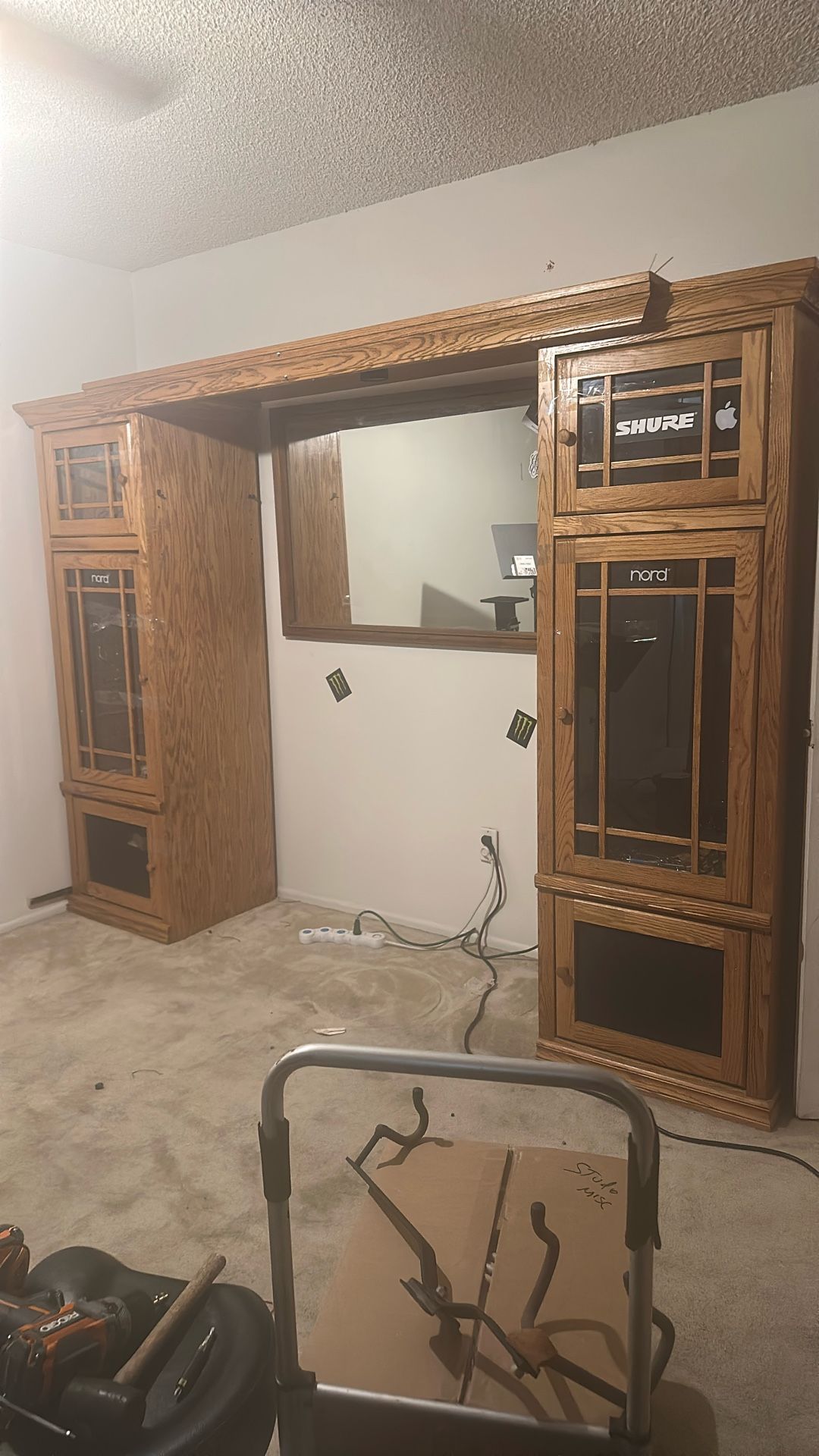 Utility Cabinets (entertainment Center Conversion)