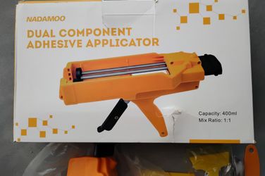 Dual Component Adhesive Applicator - NEW​ in the box. This heavy-duty  Dual Component Adhesive Applicator is perfect for epoxy, grout, and 2-part adhe