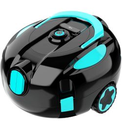 Upgrade Cordless Pool Cleaner Robot, Robotic Pool Vacuum with Double Suction 40W,for Inground & Above Ground Pools,130 Min Runtime,Lightweight, Auto-P