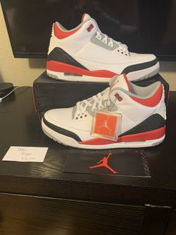 Nike air Jordan fire red 3. 2013 release. DS size 12. Brand new og all